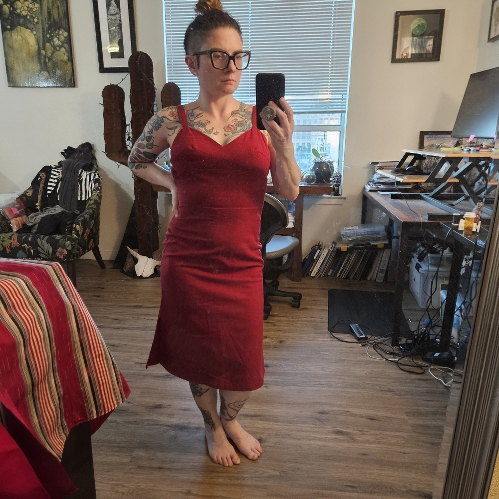 Geek Boutique Red Pinup Dress